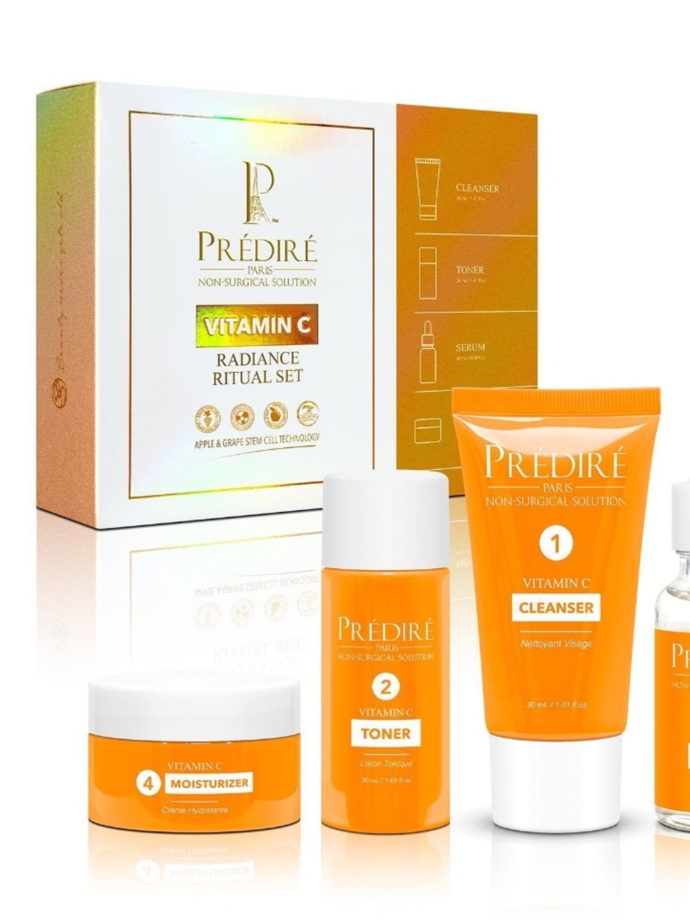Vitamin C Radiance Ritual Set – Orange Skincare Kit